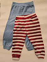 Дитячі штанці велюрові, штани для малюків, повзунки lupilu з 74 до 92 зростання