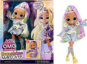 Лялька ЛОЛ ОМГ Санрайз змінює колір LOL Surprise OMG Sunshine Makeover Sunrise Fashion Doll 589433