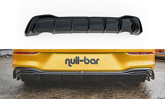 Дифузор VW Golf 8 тюнінг обвіс спідниця елерон (V1)