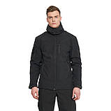 Чоловіча тактична курточка із 6 кишенями Single Sword Мультиком Soft Shell Туреччина Софтшел розмір S, фото 4