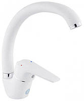 Змішувач KRM Odra-W035 для кухні білийCV262