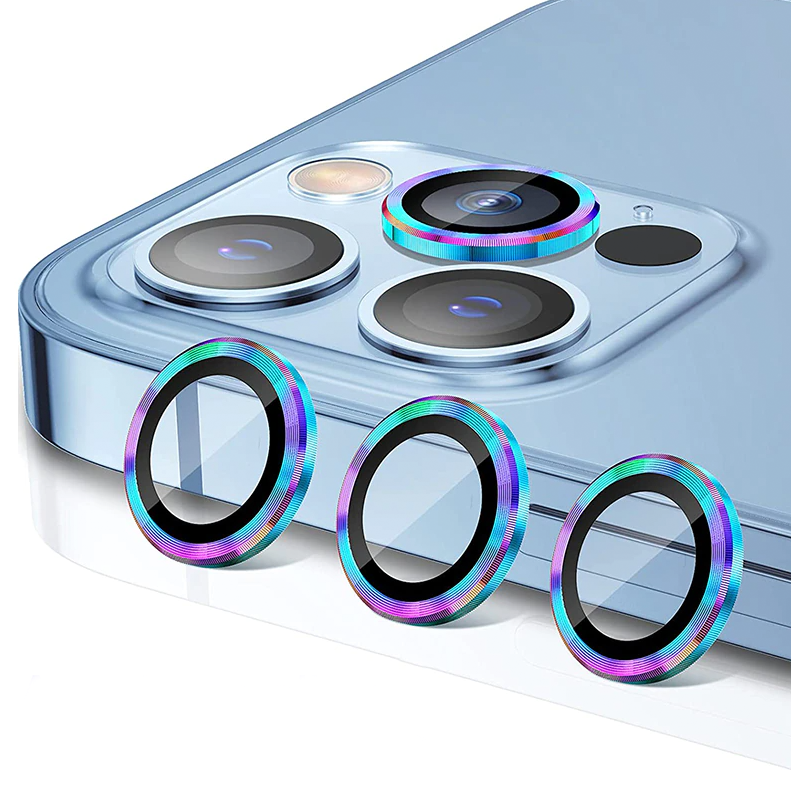 Защитные линзы на камеру для iPhone 13 Pro Colorfull, фото 2