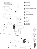 Шнек вітграс зелений (№5) для Lexen Healthy Juicer Electric, фото 2