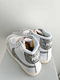 Кросівки жіночі NIKE Blazer Mid Vintage білі високі найк блейзер демісезонні весна осінь шкіра, фото 8