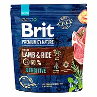 Сухой корм для собак с чувствительным пищеварением Brit Premium Sensitive Lamb & Rice 1 кг (ягненок)