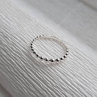 Серебряное кольцо Шарики