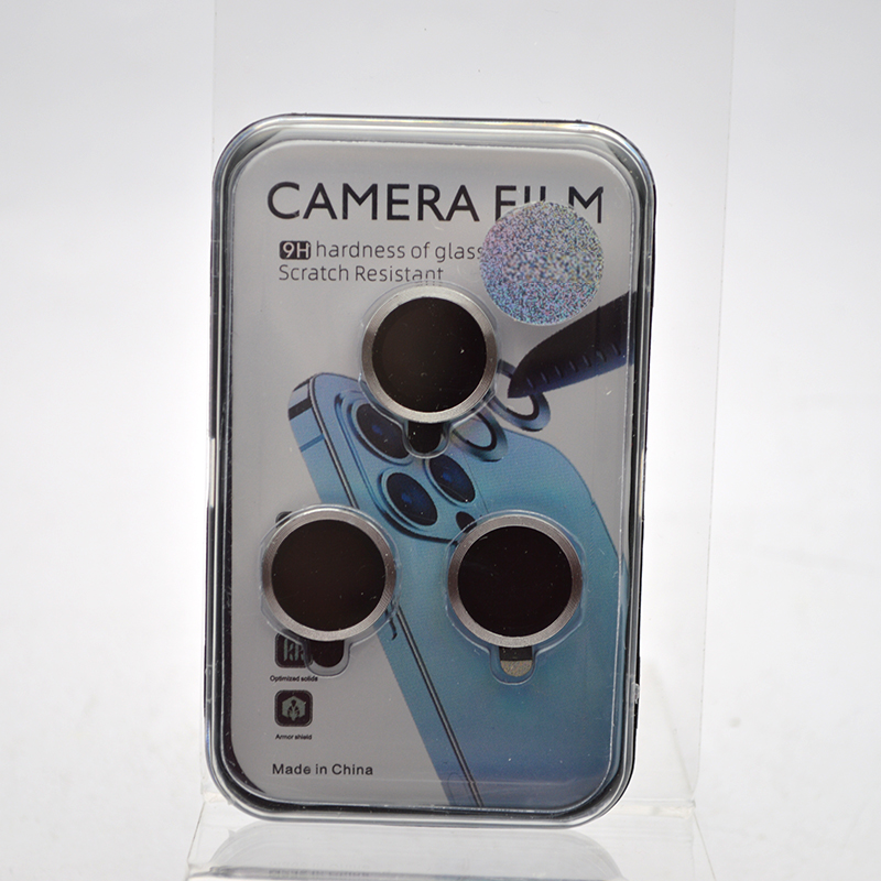 Захисні лінзи на камеру для iPhone 13 Pro Silver/Срібний, фото 1