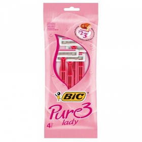 Станок для гоління BIC Pure 3 Lady набір 4шт