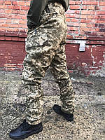 Тактические штаны пиксель военные горка (палаточная ткань)