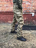 Тактичні штани піксель військові гірки (наметова тканина), фото 4
