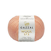 Пряжа Gazzal Wool 175 (Газал Вул 175) - 346 абрикосовый