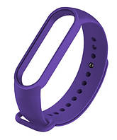 Ремешок Mi Band 7- силиконовый фиолетовый