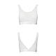 Топ з прозорою вставкою Passion PS002 TOP M, white  18+, фото 5