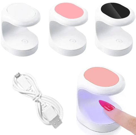Портативна LED лампа для сушіння нігтів міні, 16 Вт (на USB)