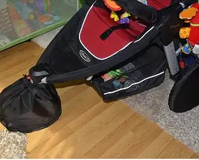 Чохол - мішечок для поворотних коліс коляски або велосипеда. 26*28 см Тканина  плащівка