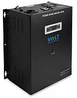 Гибридный ИБП/инвертор Volt Polska SINUS UPS 800 + AKU 55AH 500/800W