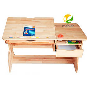 Дитяча парта розтишка дерев'яна lux, 120 см