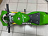 Дитячий електро мотоцикл двоколісний на акумуляторі мотор 350W SN-EP32 для дітей від 5 до 10 років зелений, фото 5