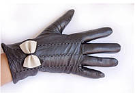 Женские кожаные перчатки Shust (подкладка шерсть) 6,5 р