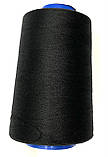 Нитки 40/2 чорні, фото 2