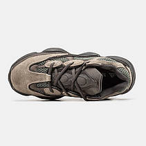 Чоловічі кросівки Adidas Yeezy Boost 500 Clay Brown GX3606, фото 6