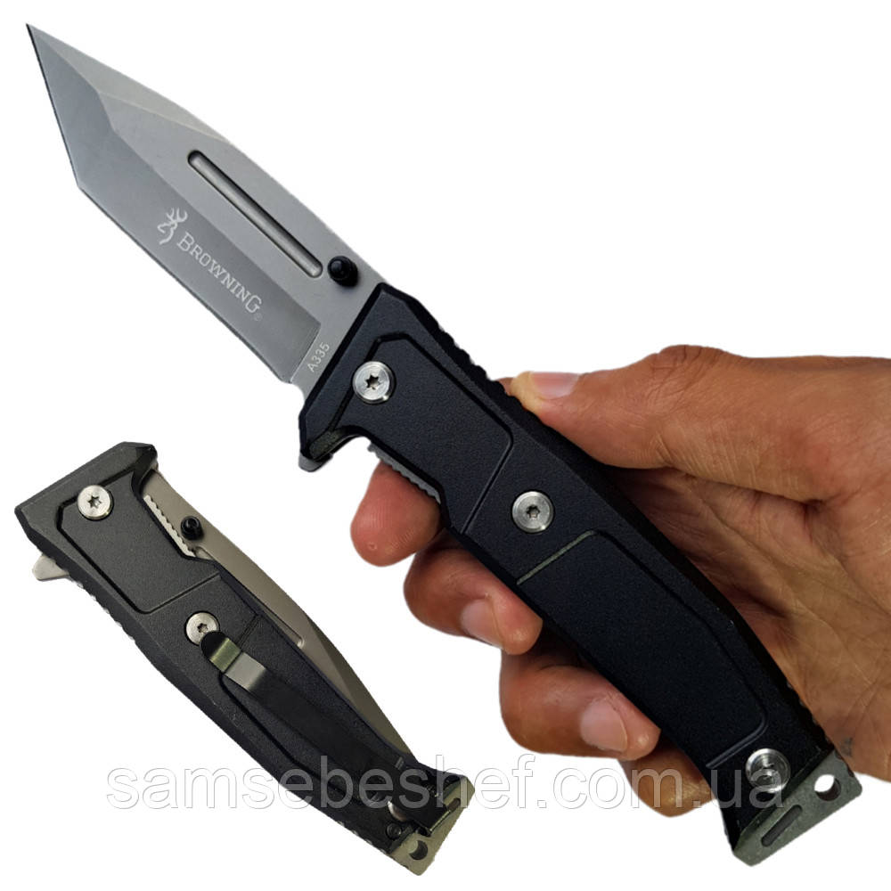 Туристичний ніж складаний Танто Browning Tanto, фото 1