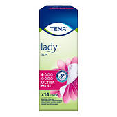 Прокладки урологічні для жінок Tena Lady Slim Ultra Mini 14 шт. 1 крап.