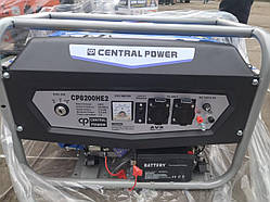 Генератор бензиновий Central Power 6 квт електростартер