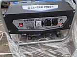 Генератор Central Power бензиновий 8 квт електростартер, фото 3