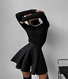 Спідниця шорти жіночі Annver чорні, фото 3