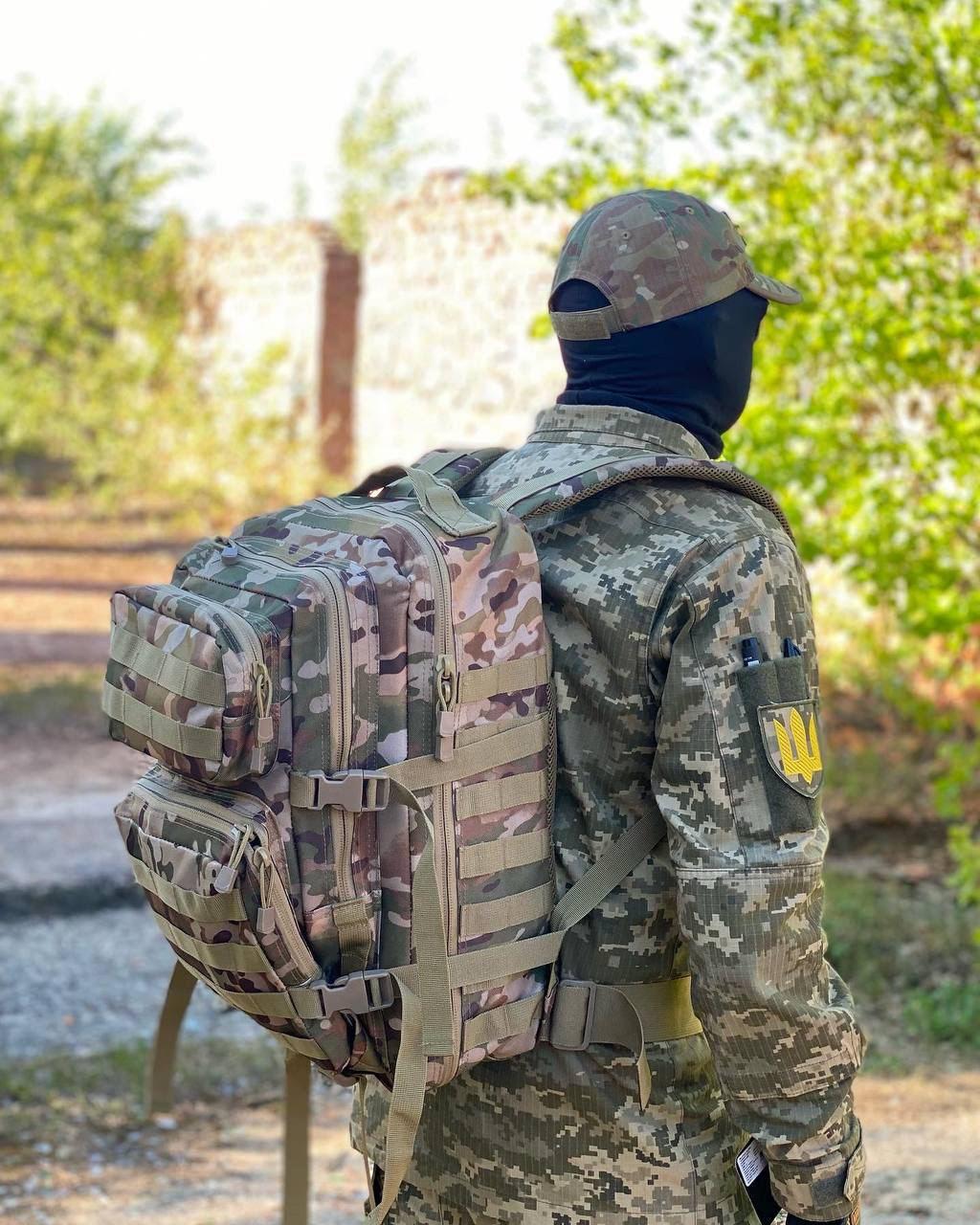 Рюкзак тактичний військовий BRANDIT US Cooper 40l (мультикам)