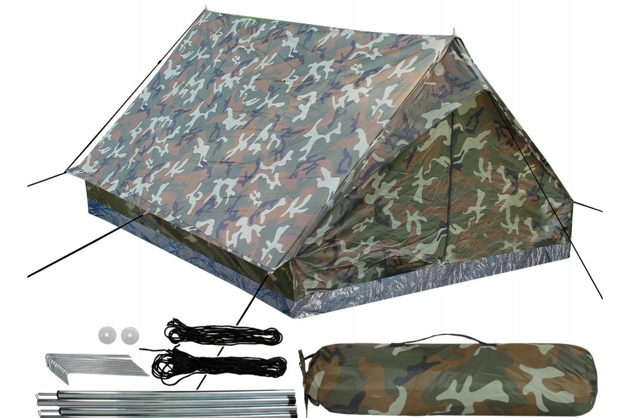 Палатка, намет 2-х місний MIL-TEC Mini Pack Standard 2 (Німеччина)
