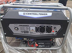 Генератор Central Power бензиновий 8 квт електростартер