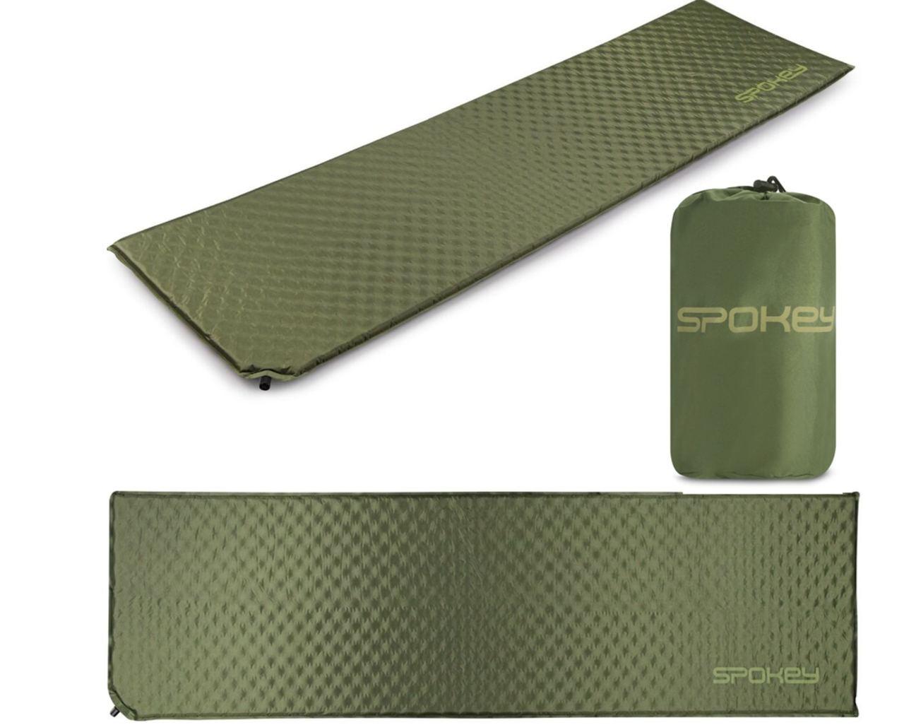 Самонадувний килимок, каремат тактичний Spokey AIR PAD 50 cm x 180 cm x 2,5 cm