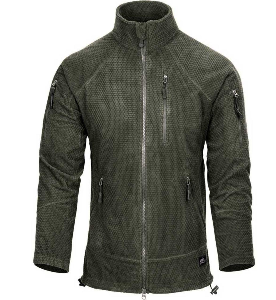 Флісова кофта Helikon Alpha Tactical Olive Green