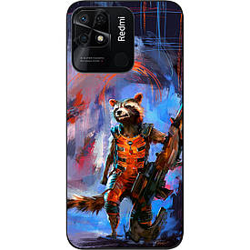 Чохол силіконовий для Xiaomi Redmi 10C з картинкою
