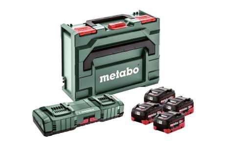 Базовий комплект Metabo 4 X LIHD 5.5 А/г + ASC 145 DUO + METABOX 145 (685180000)