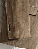 Вельветовий чоловічий піджак Batistini 50 розмір, фото 7