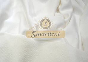 Тканина Тринитка без начісу (Петля діагональ) молочний Туреччина