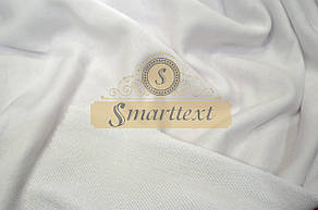 Тканина Тринитка без начісу (Петля діагональ) білий Туреччина