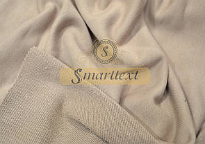 Тканина Тринитка без начісу (Петля діагональ) бежевий Туреччина