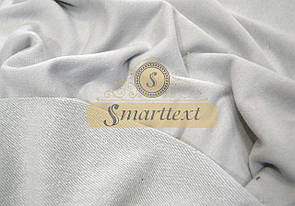 Тканина Тринитка без начісу (Петля діагональ) світло-сірий Туреччина