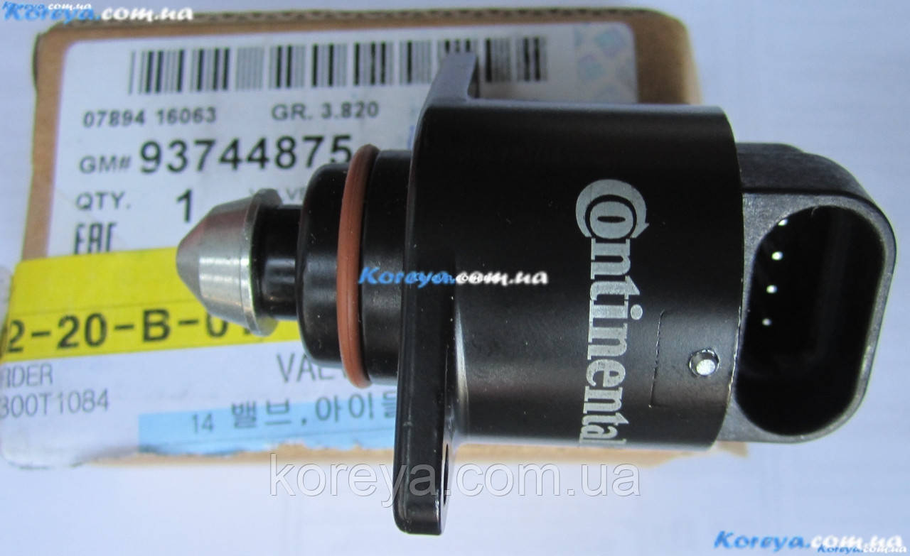 Регулятор холостого ходу Лачетті 1.8 (LDA) оригінал GM 93744875., фото 1