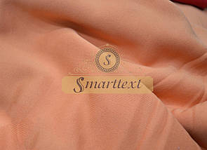 Футер трехнитка з начосом (на флісі) тьмяний мандарин (Китай)