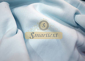 Футер тринитка з начосом (на флісі) блакитний (Китай)