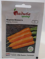 Семена моркови Монанта Садыба центр Rijk Zwaan Голландия 2 г