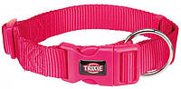 Ошейник для собак Trixie Premium нейлон розовый L-XL 40-65см/25мм