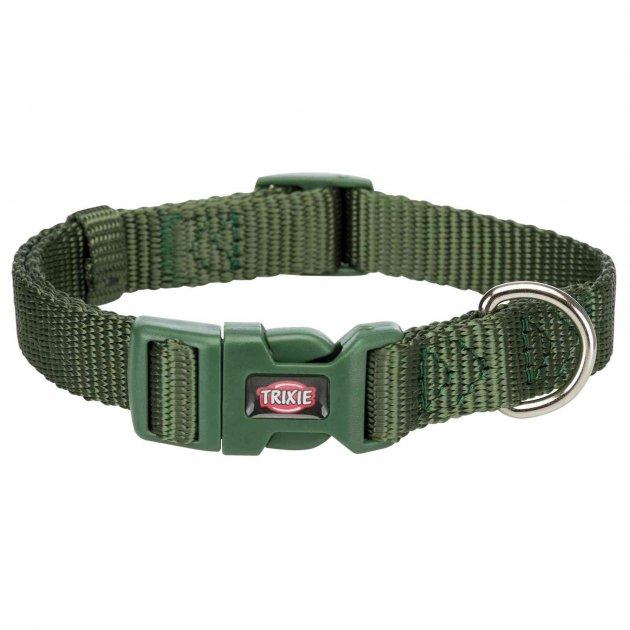 Нашийник Trixie нейлоновий "Premium" M-L 35-55 см / 20 мм (зелений)