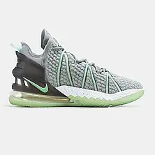Чоловічі кросівки Nike Lebron 18 Grey Green ALL10558, фото 2