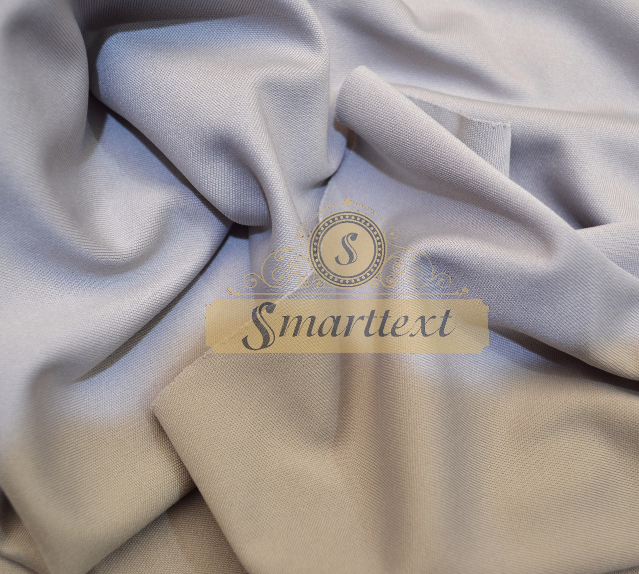 Тканина Трикотаж дайвінг блакитний, фото 1